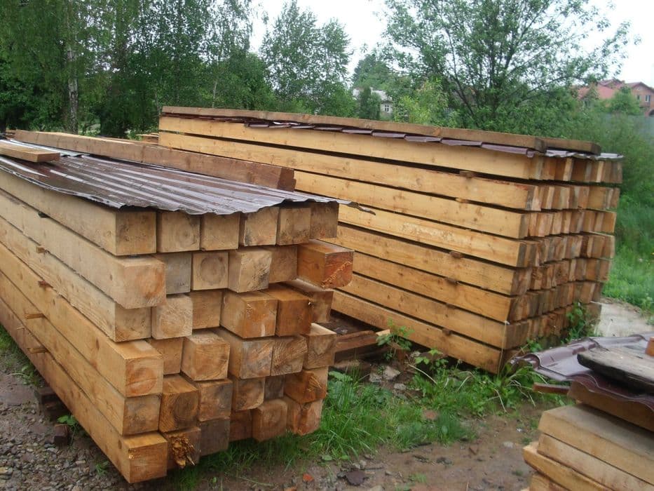 Брус, кроква, дошка, брусок - ліс обрізний., фото 1