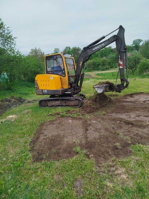 Оренда/послуги міні-екскаватора Volvo EC35, фото 3