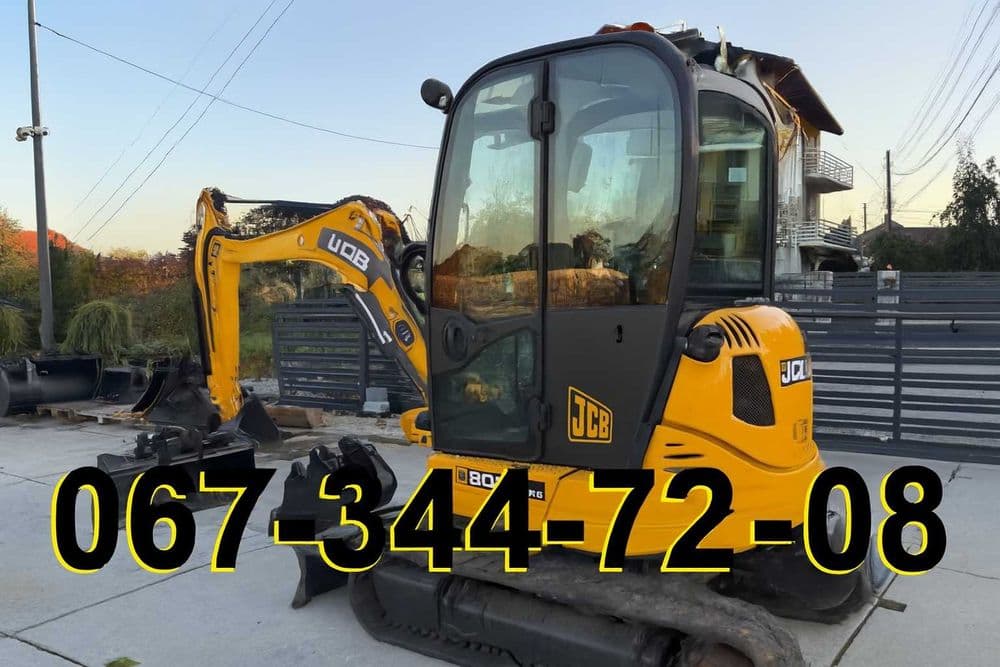 Послуги мініекскаватора JCB 8025, фото 2