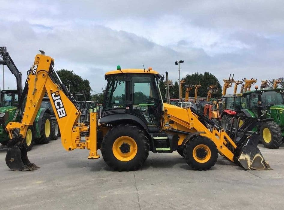 Оренда/Послуги навантажувача екскаватора JCB 3-4 CX гідромолот, фото 1