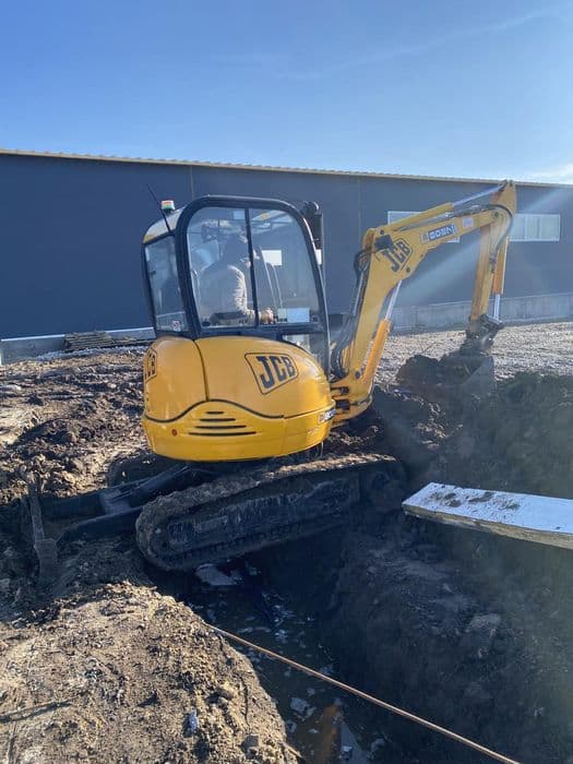 Оренда  міні-екскаватора JCB 8027, послуги міні-екскаватора, фото 2