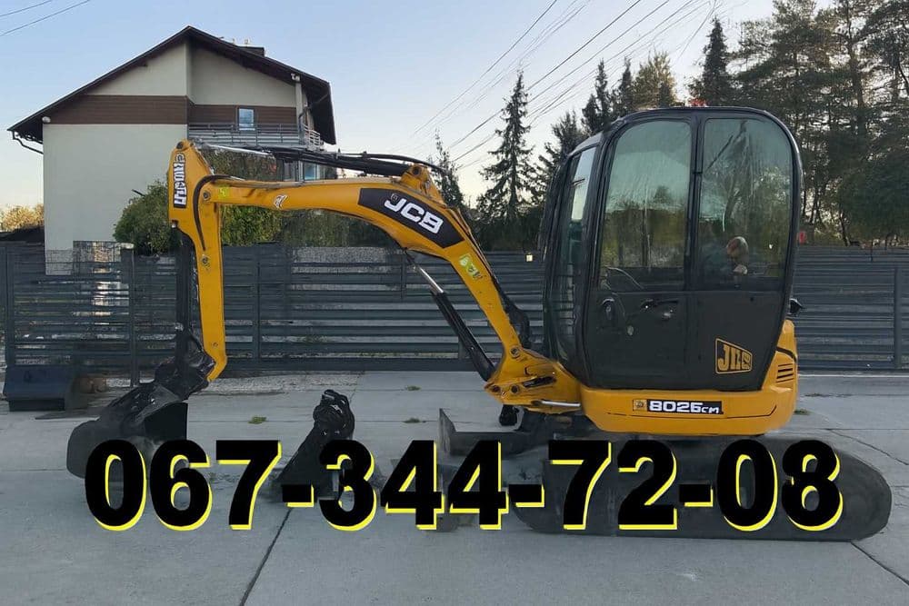 Послуги мініекскаватора JCB 8025, фото 3